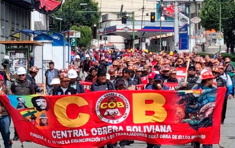 AL AMPLIADO DE LA COB: REORGANIZAR LA LUCHA ASUMIENDO EL GOBIERNO OBRERO Y CAMPESINO